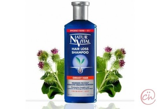 Шампоан за мазна коса против косопад – Natur Vital